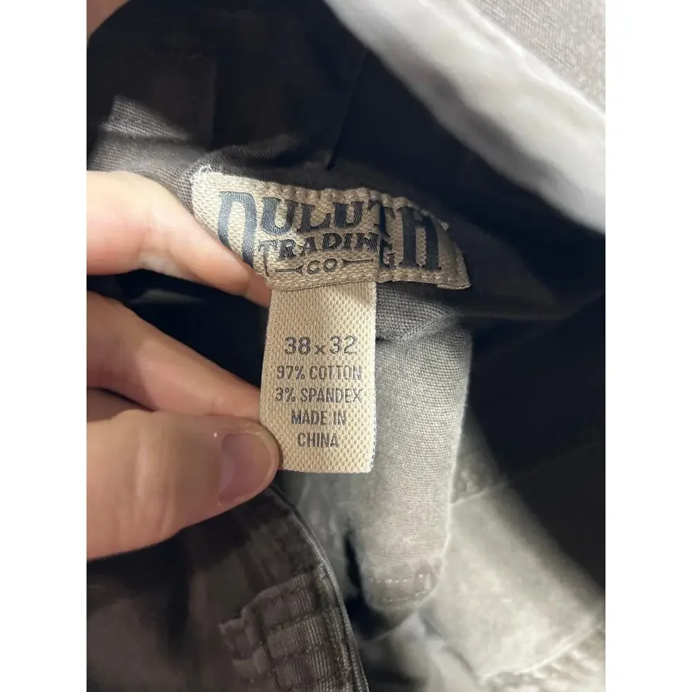 Duluth Trading Co shows wear